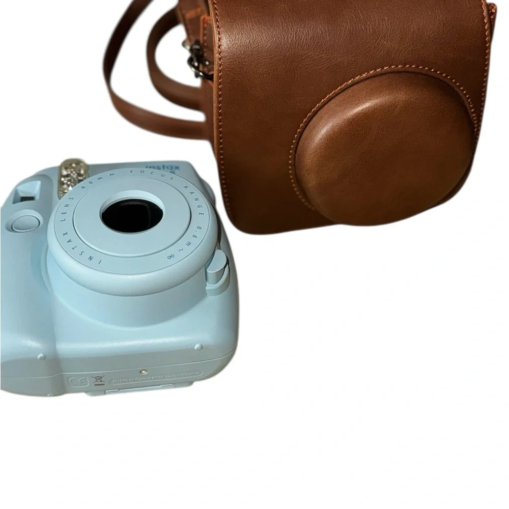 Fujifilm Blue Simulated Camera with Retro Design